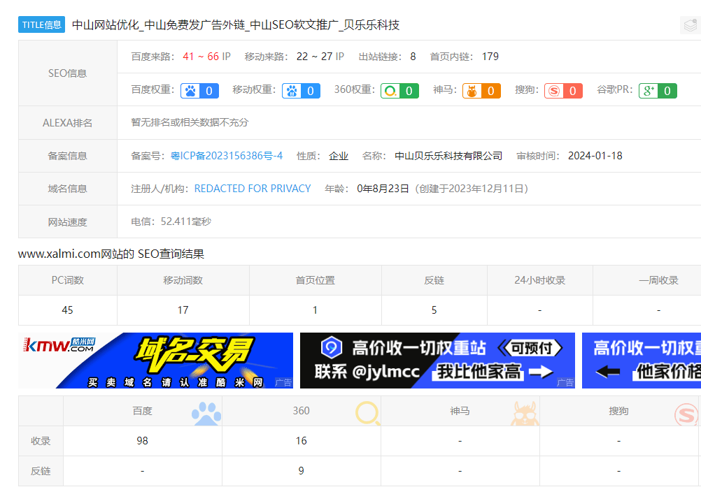 网站优化简直是令人摸不着头脑，老网站居然又出现反转！
